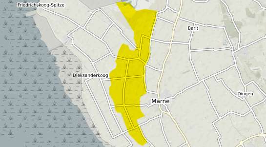 Immobilienpreisekarte Kronprinzenkoog