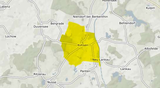 Immobilienpreisekarte Kuehsen