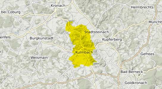 Immobilienpreisekarte Kulmbach
