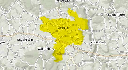 Immobilienpreisekarte Kupferzell