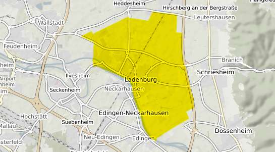 Immobilienpreisekarte Ladenburg