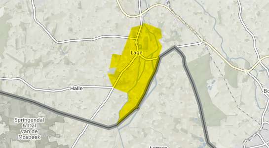 Immobilienpreisekarte Lage Dinkel