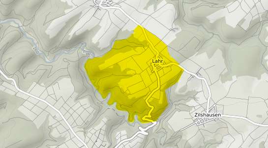 Immobilienpreisekarte Lahr Schwarzwald