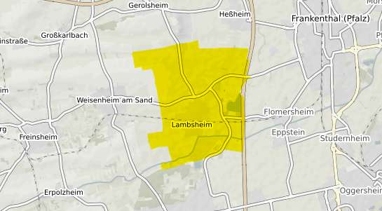 Immobilienpreisekarte Lambsheim