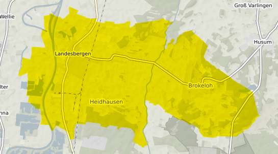 Immobilienpreisekarte Landesbergen