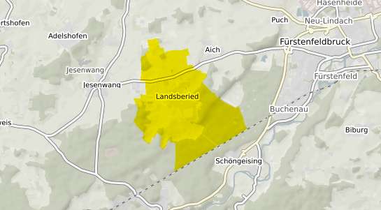 Immobilienpreisekarte Landsberied