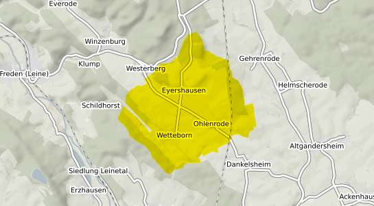 Immobilienpreisekarte Landwehr b. Alfeld, Leine