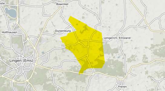 Immobilienpreisekarte Langen Emsland