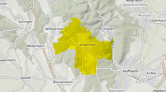 Immobilienpreisekarte Langenhain b. Gotha, Thueringen