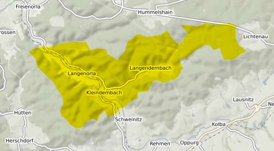 Immobilienpreisekarte Langenorla