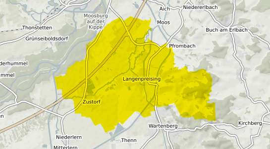 Immobilienpreisekarte Langenpreising