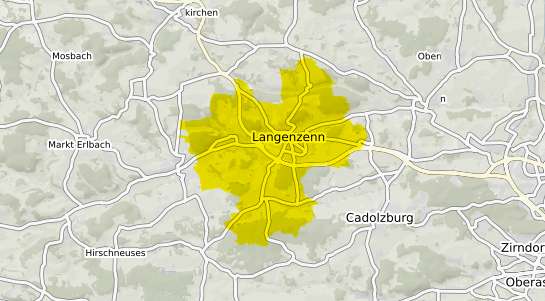 Immobilienpreisekarte Langenzenn