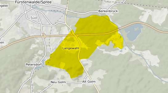 Immobilienpreisekarte Langewahl