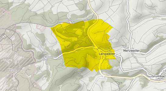 Immobilienpreisekarte Langweiler b. Idar-Oberstein