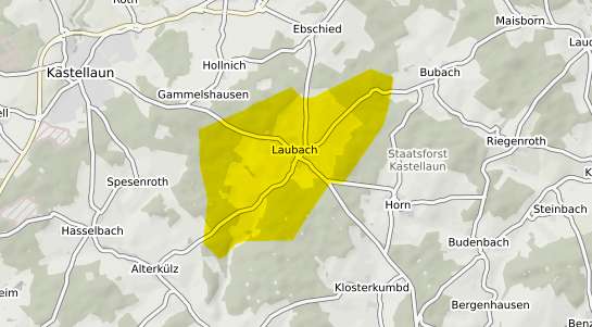 Immobilienpreisekarte Laubach b. Kastellaun
