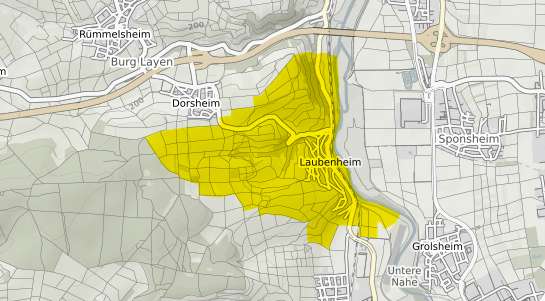 Immobilienpreisekarte Laubenheim Nahe