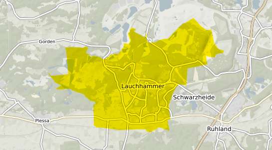 Immobilienpreisekarte Lauchhammer