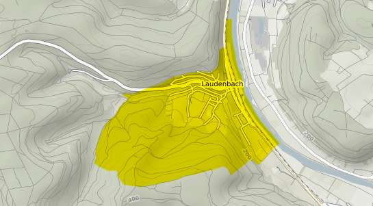 Immobilienpreisekarte Laudenbach Unterfranken