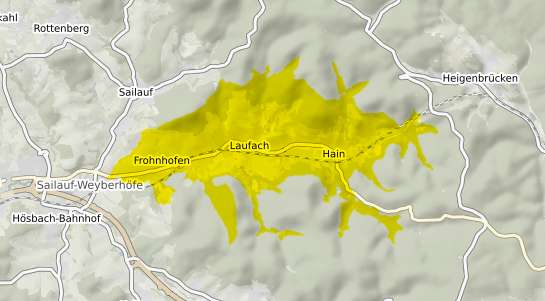 Immobilienpreisekarte Laufach