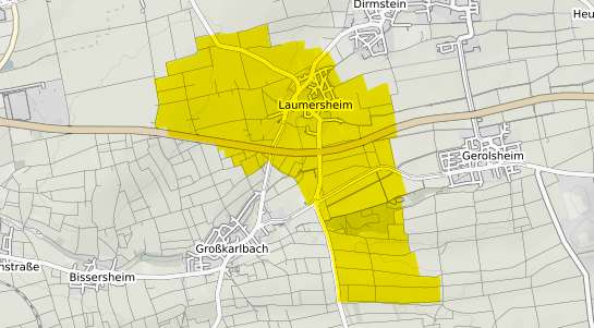 Immobilienpreisekarte Laumersheim