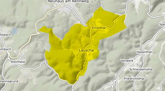 Immobilienpreisekarte Lauscha