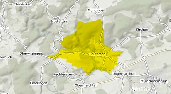 Immobilienpreisekarte Lauterach Wuerttemberg