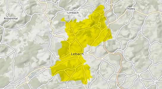 Immobilienpreisekarte Lebach