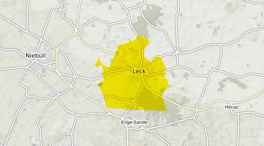 Immobilienpreisekarte Leck