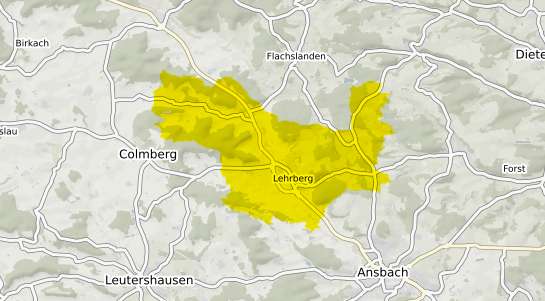 Immobilienpreisekarte Lehrberg