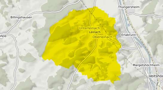 Immobilienpreisekarte Leinach Unterfranken