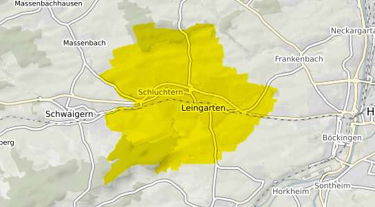 Immobilienpreisekarte Leingarten