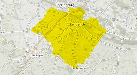 Immobilienpreisekarte Lengerich Westfalen