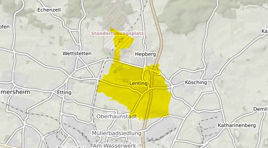 Immobilienpreisekarte Lenting
