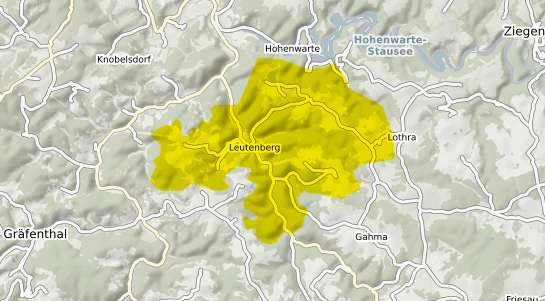 Immobilienpreisekarte Leutenberg Thueringen