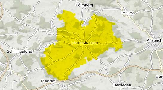 Immobilienpreisekarte Leutershausen Mittelfranken