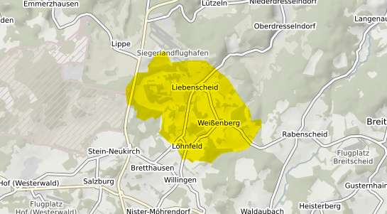 Immobilienpreisekarte Liebenscheid