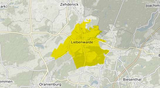 Immobilienpreisekarte Liebenwalde