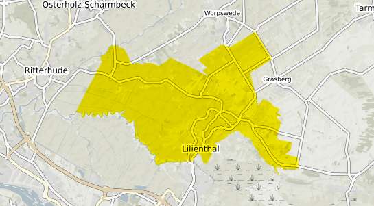 Immobilienpreisekarte Lilienthal b. Bremen