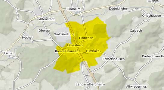 Immobilienpreisekarte Limeshain