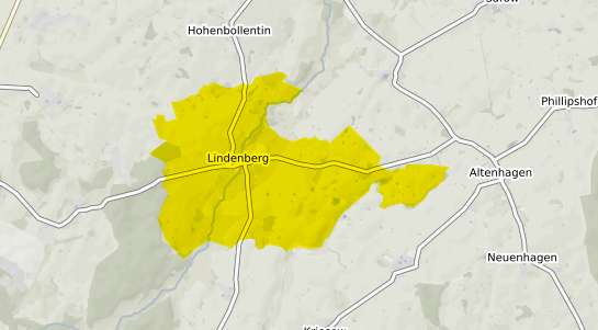 Immobilienpreisekarte Lindenberg Vorpommern