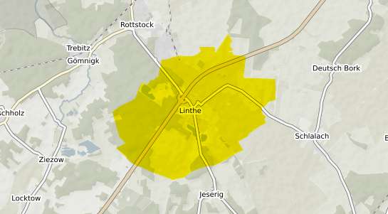 Immobilienpreisekarte Linthe