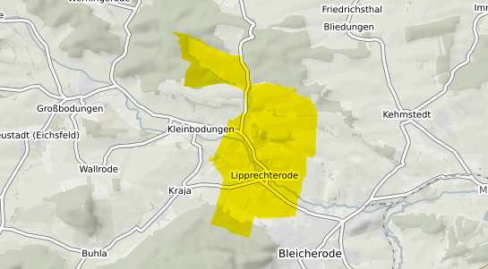Immobilienpreisekarte Lipprechterode