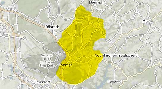 Immobilienpreisekarte Lohmar Rheinland