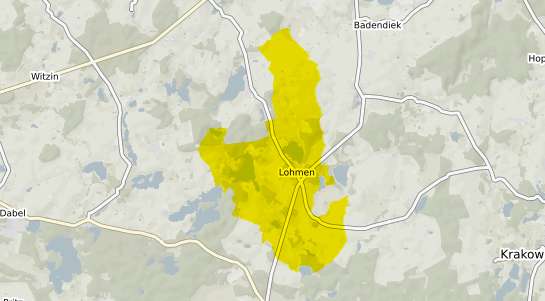 Immobilienpreisekarte Lohmen b. Guestrow