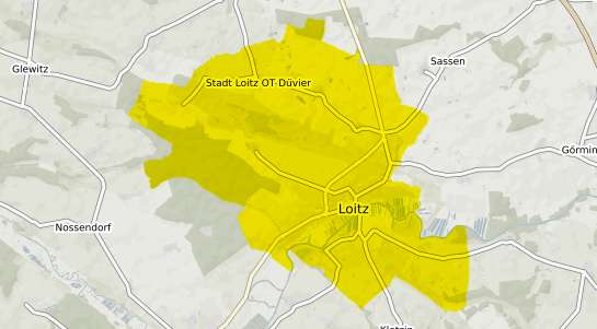 Immobilienpreisekarte Loitz b. Demmin