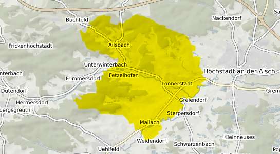 Immobilienpreisekarte Lonnerstadt