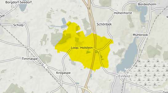 Immobilienpreisekarte Loop Holstein