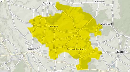 Immobilienpreisekarte Lossatal