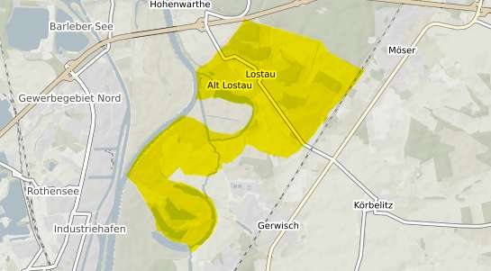 Immobilienpreisekarte Lostau