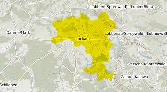Immobilienpreisekarte Luckau Niederlausitz